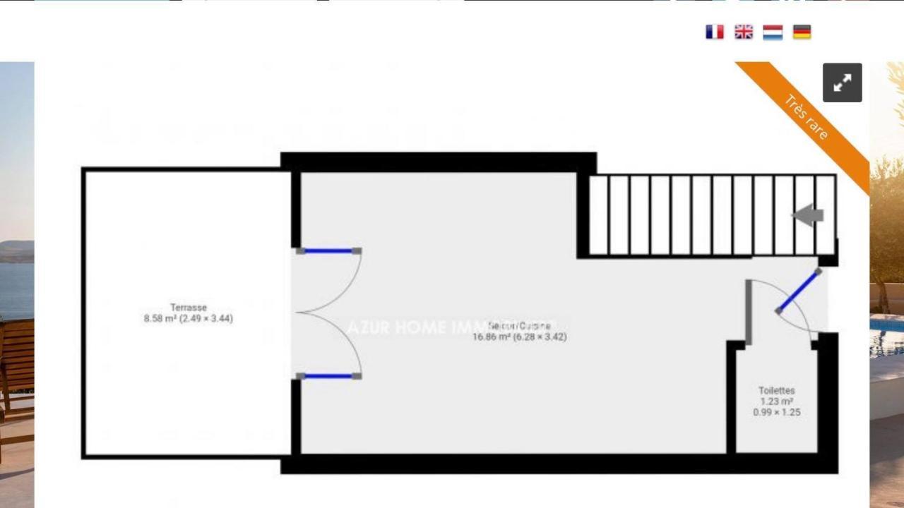 Duplex T3 Boulouris Pieds Dans L Eau Apartamento Saint-Raphaël Exterior foto